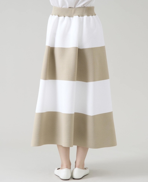 ボーダースカート 詳細画像 ホワイト×ベージュ 10