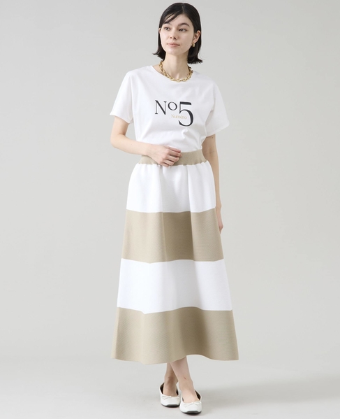 ボーダースカート 詳細画像 ホワイト×ベージュ 7