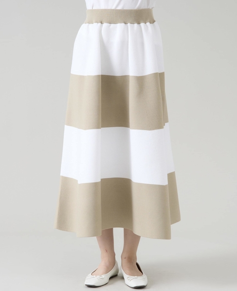 ボーダースカート 詳細画像 ホワイト×ベージュ 8