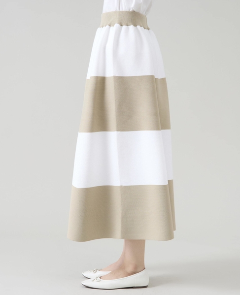 ボーダースカート 詳細画像 ホワイト×ベージュ 9