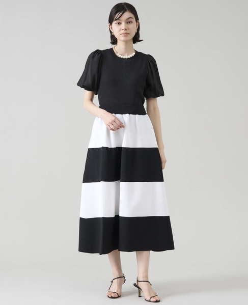 ボーダースカート 詳細画像 ホワイト×ブラック 7