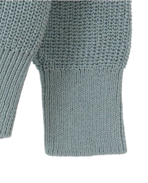 片畦Vネックニット 詳細画像 ミント 16