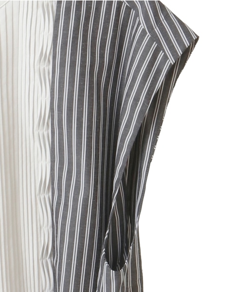 【MARILYN MOON/マリリンムーン】ノースリーブブラウス（4252-181） 詳細画像 ブラック 11