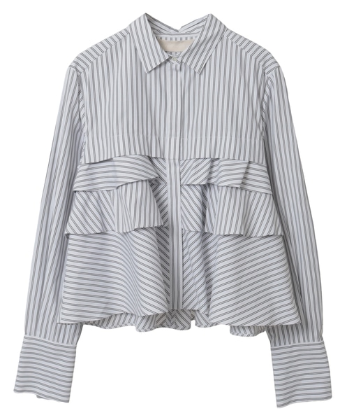 【MARILYN MOON/マリリンムーン】ブラウス(4251-138) 詳細画像 ストライプ 1