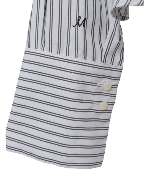 【MARILYN MOON/マリリンムーン】ブラウス(4251-138) 詳細画像 ストライプ 5