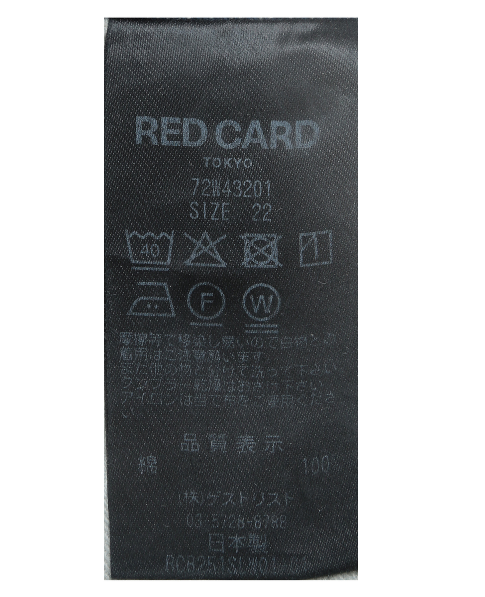 【RED CARD/レッドカード】Dakota (72W43201tcm) 詳細画像 インディゴ 4