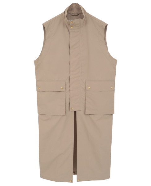 【Traditional Weatherwear/トラディショナルウェザーウェア】ELGIN LONG GILE ベスト（L251KGFC00467E) 詳細画像 ベージュ 1