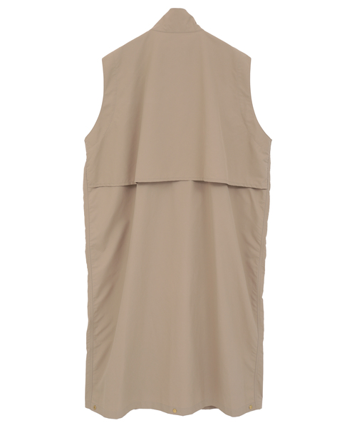 【Traditional Weatherwear/トラディショナルウェザーウェア】ELGIN LONG GILE ベスト（L251KGFC00467E) 詳細画像 ベージュ 2