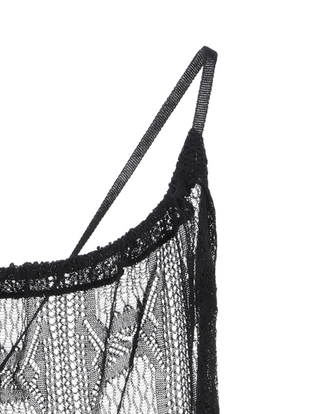 【enrica/エンリカ】ニットベストKNIT 225 詳細画像 ブラック 4