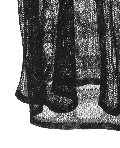 【enrica/エンリカ】ニットベストKNIT 225 詳細画像 ブラック 5