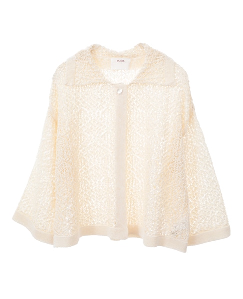 【enrica/エンリカ】カーディガン (KNIT 224) 詳細画像 ベージュ 1