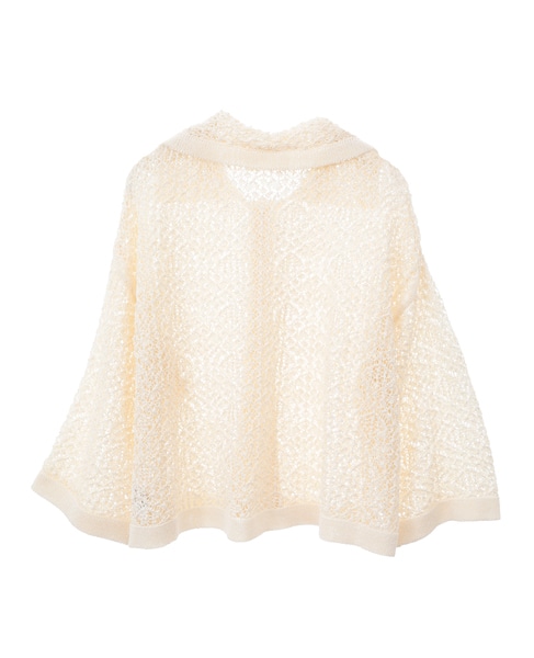 【enrica/エンリカ】カーディガン (KNIT 224) 詳細画像 ベージュ 2