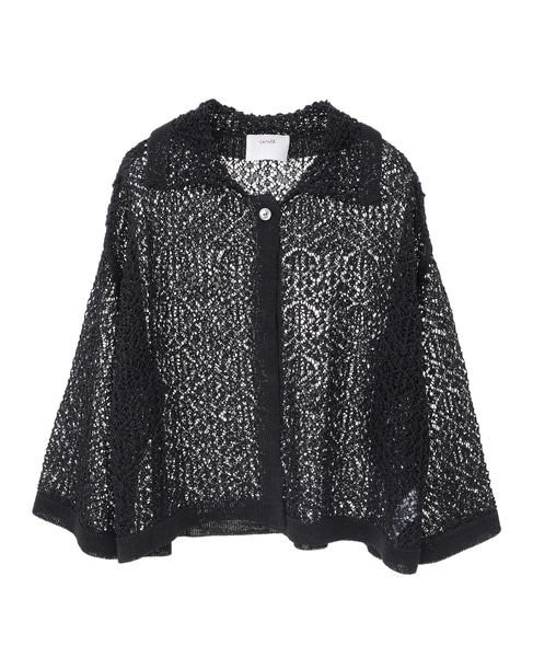 【enrica/エンリカ】カーディガン (KNIT 224) 詳細画像 ブラック 1