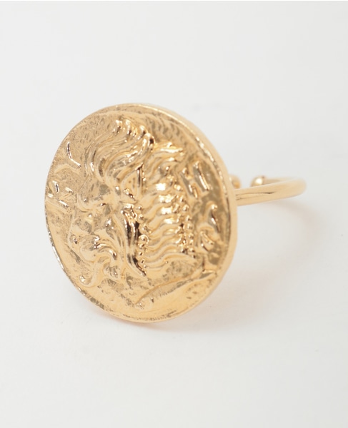 【WAEKURA/ワエクラ】コインモチーフリング 詳細画像 ゴールド 3