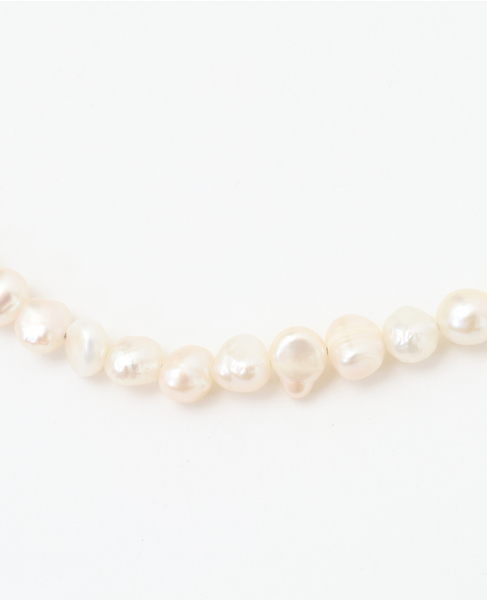 【EO/イオ】Pearl mix chain short necklace　EO25SS-42別注 詳細画像 ゴールド 2