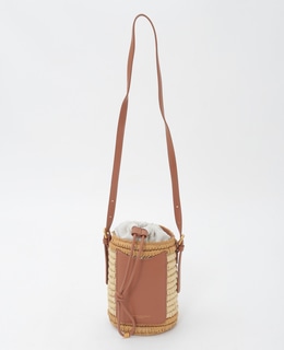 【Gianni Chiarini/ジャンニキャリーニ】レザーカゴバッグ