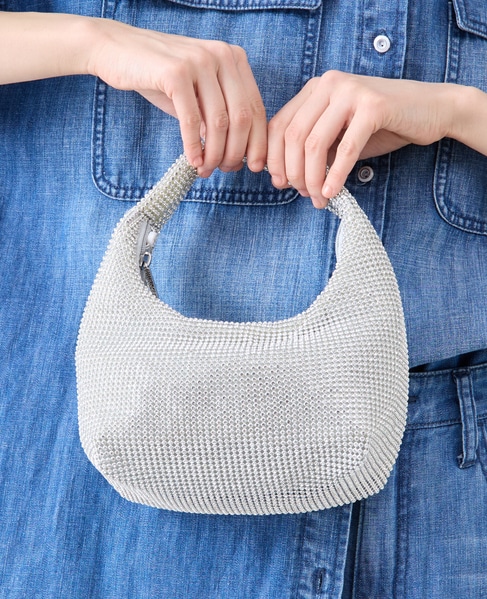 【SHIRALEAH/シラレア】DIDI MINI BAG 詳細画像 シルバー 2