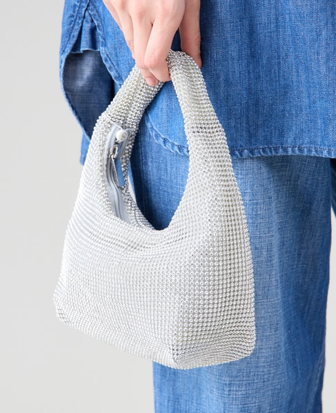 【SHIRALEAH/シラレア】DIDI MINI BAG 詳細画像 シルバー 3