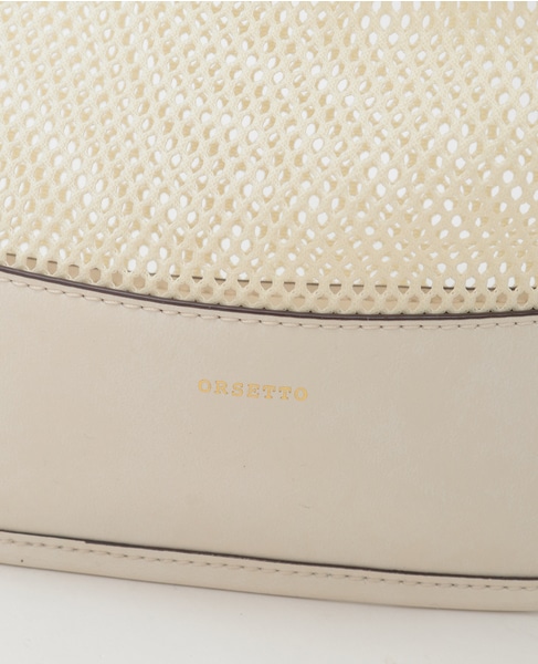 【ORSETTO/オルセット】ハンドバッグ (1551250013) 詳細画像 アイボリー 7