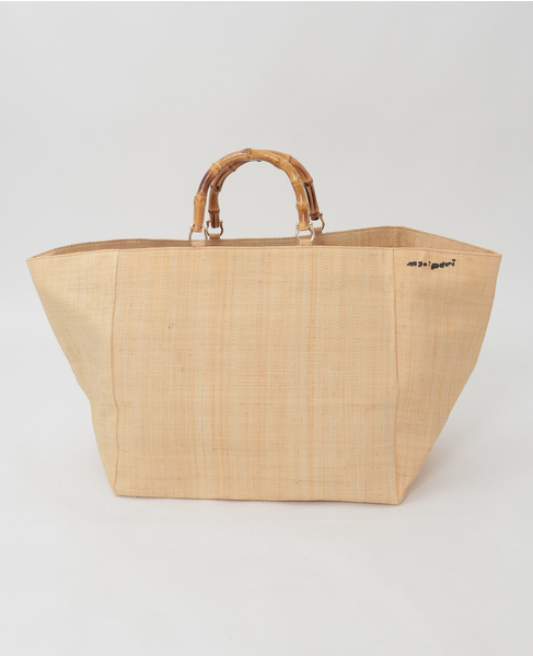 【manipuri/マニプリ】ラフィアシートBIGバッグ(151254201) 詳細画像 レオパード 9