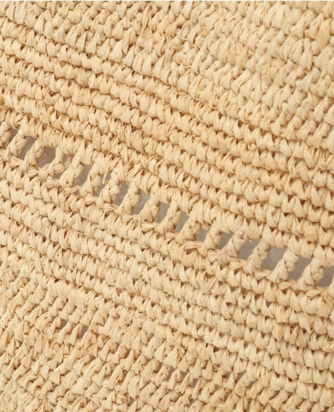 【MADE IN MADA/メイドインマダ】ALICE M LACE BAG 詳細画像 ナチュラル 7