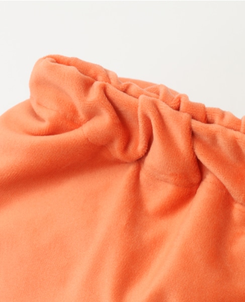 【sorbet island/ソルベ アイランド】p.72-73 Embroidered Veivet Clutch Bag 詳細画像 オレンジ 4