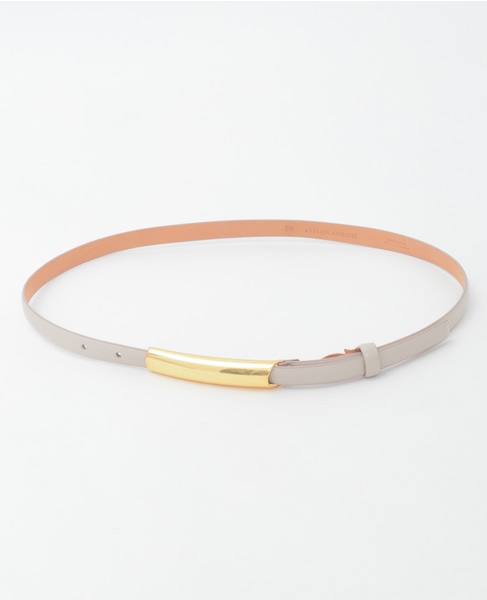 【ATELIER AMBOISE/アトリエアンボワーズ】ベルト（2722_SOAVE） 詳細画像 アイボリー 1