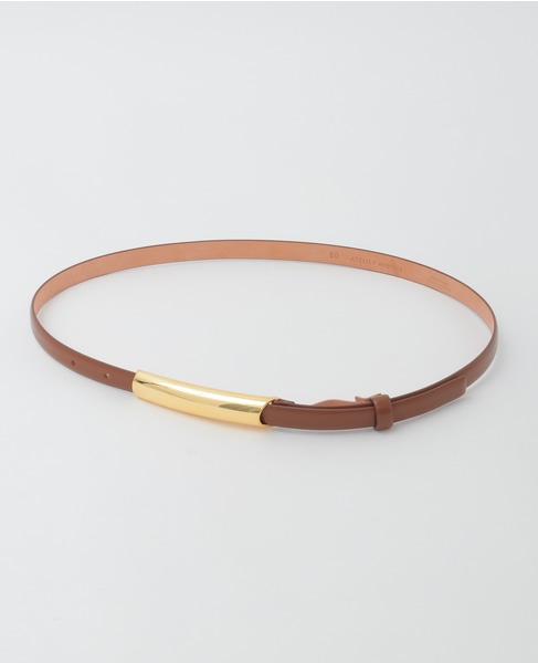 【ATELIER AMBOISE/アトリエアンボワーズ】ベルト（2722_SOAVE） 詳細画像 キャメル 1