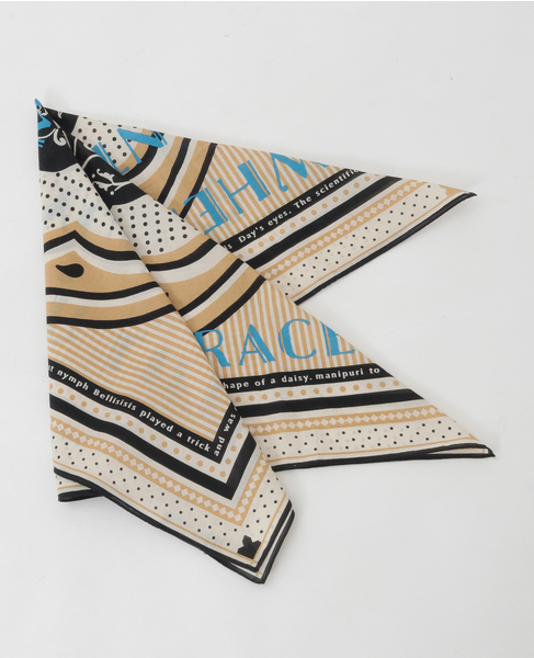 【manipuri/マニプリ】C65 デイジーバンダナ 詳細画像 ベージュ 1