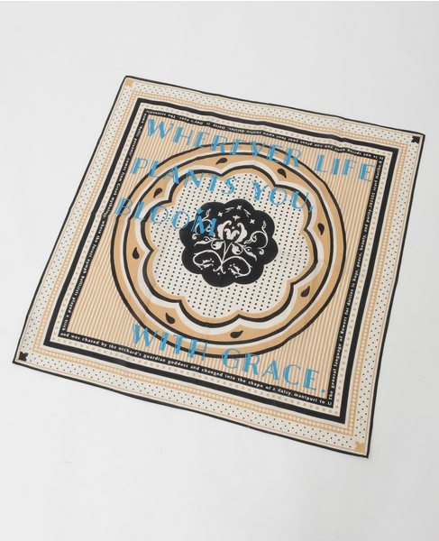 【manipuri/マニプリ】C65 デイジーバンダナ 詳細画像 ベージュ 3