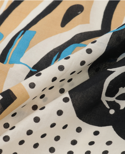 【manipuri/マニプリ】C65 デイジーバンダナ 詳細画像 ベージュ 4