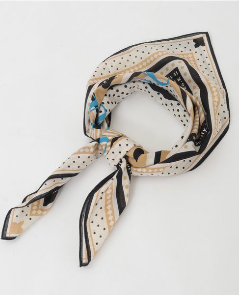 【manipuri/マニプリ】C65 デイジーバンダナ 詳細画像 ベージュ 5