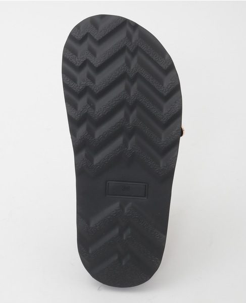 【MOHI/モヒ】バックルベルトサンダル 詳細画像 ブラック 5