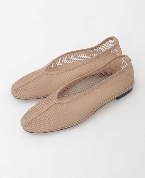 【REMME/レメ】メッシュフラットシューズ 詳細画像 ベージュ 1