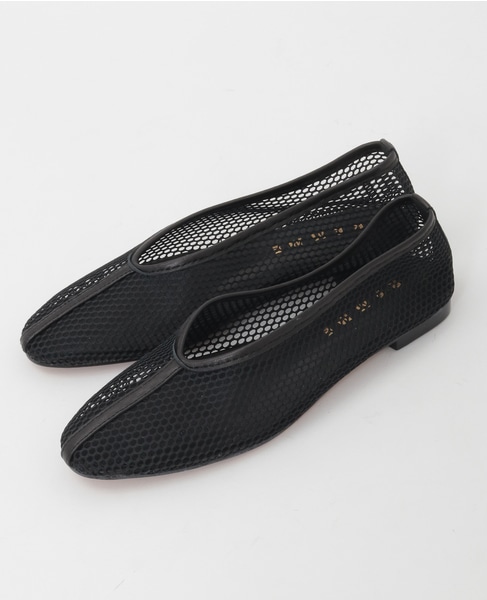 【REMME/レメ】メッシュフラットシューズ 詳細画像 ブラック 1