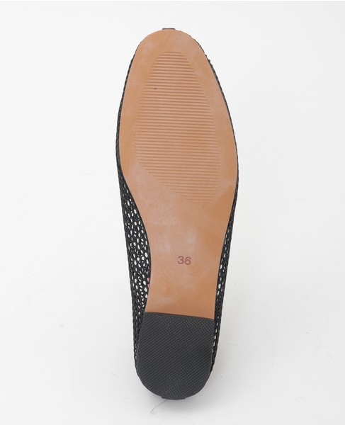 【REMME/レメ】メッシュフラットシューズ 詳細画像 ブラック 5