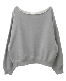 【upper hights/アッパーハイツ】CROPPED SWEAT