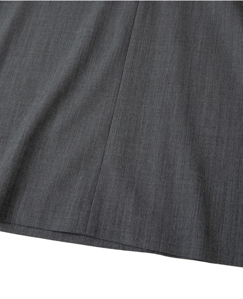 ウールギャバサーキュラージャンスカ 詳細画像 チャコールグレー 16