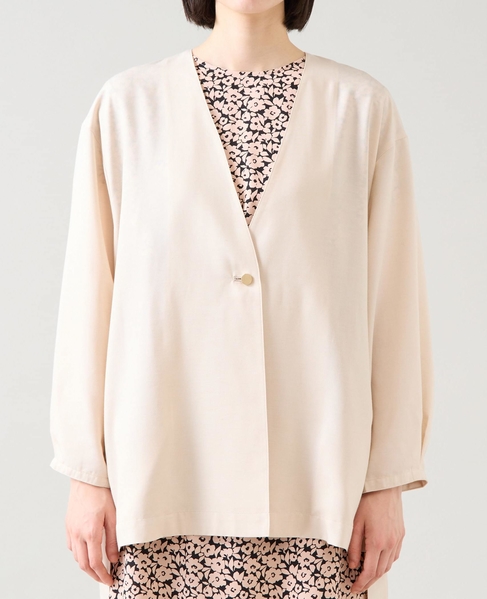 リボンベルトジャケット 詳細画像 アイボリー 11