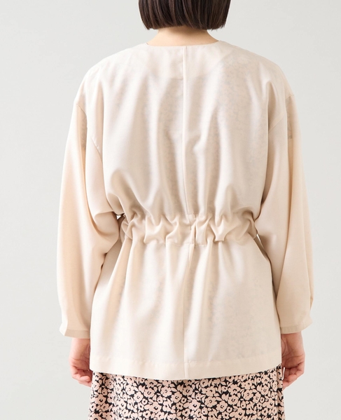 リボンベルトジャケット 詳細画像 アイボリー 13