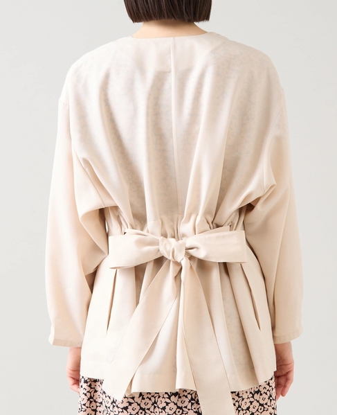 リボンベルトジャケット 詳細画像 アイボリー 15