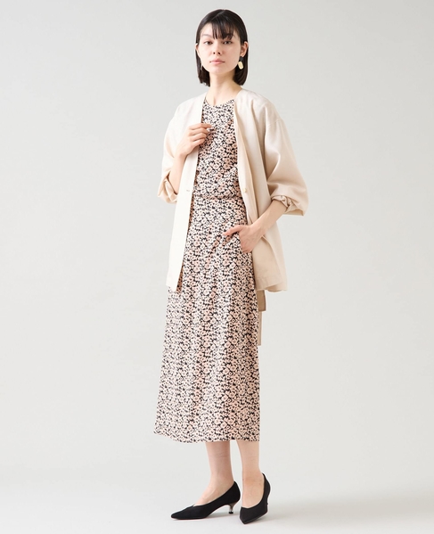 リボンベルトジャケット 詳細画像 アイボリー 7