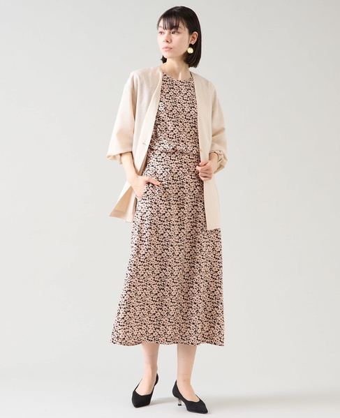 リボンベルトジャケット 詳細画像 アイボリー 8