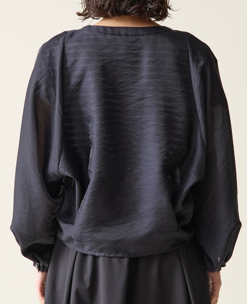 シアードルマンブラウス 詳細画像 ネイビー 7