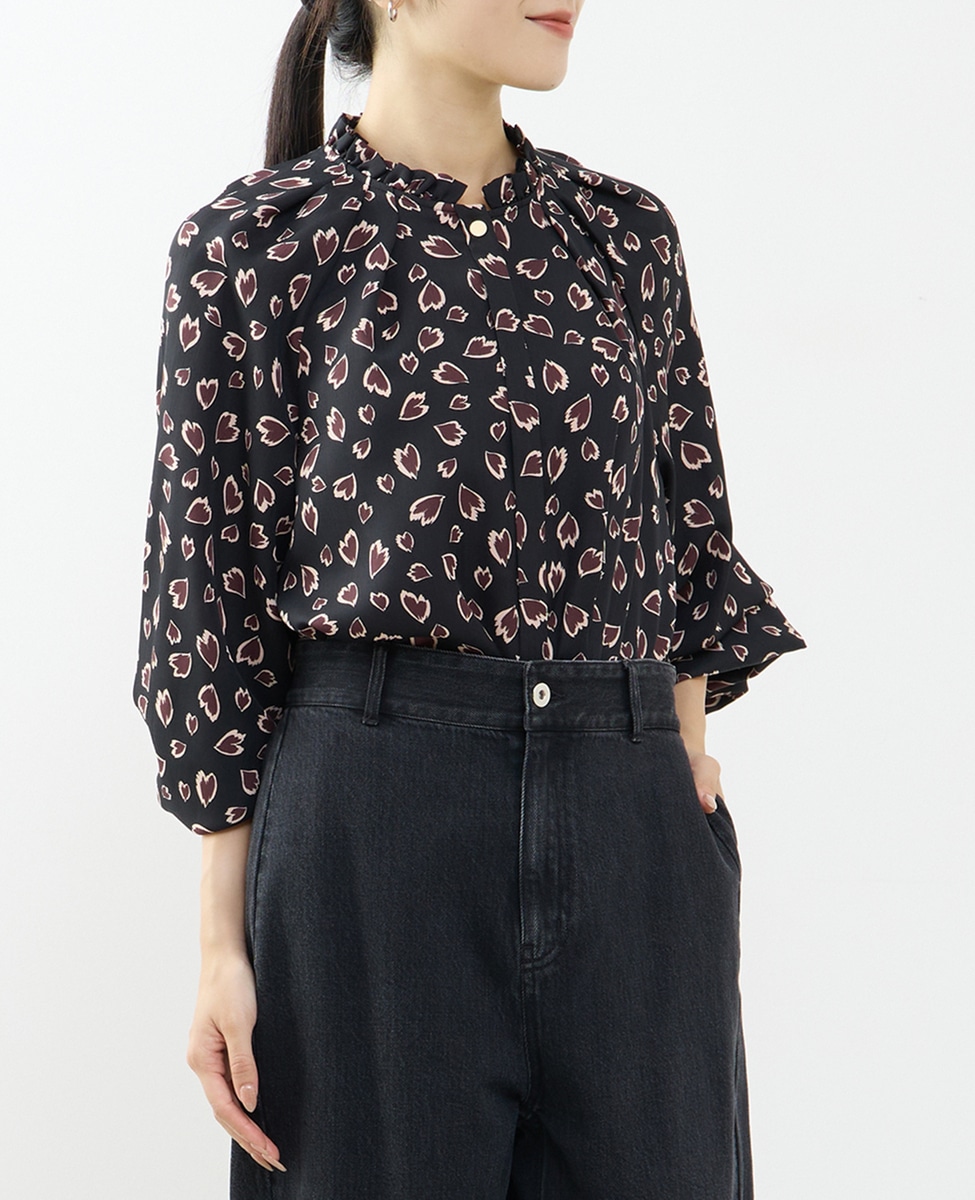 レオパードプリントタックブラウス｜TIARA（ティアラ）｜商品