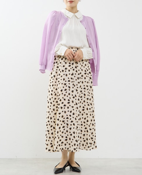 タックカラー付ブラウス 詳細画像 ホワイト 2