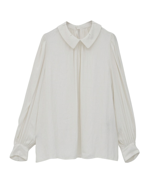 タックカラー付ブラウス 詳細画像 ホワイト 5