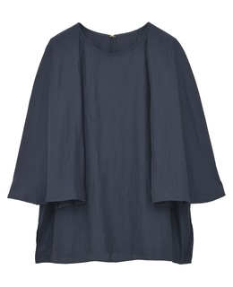 ケープブラウス