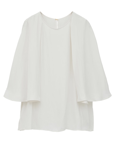 ケープブラウス 詳細画像 ホワイト 10
