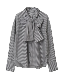 ロングボウタイシャツ